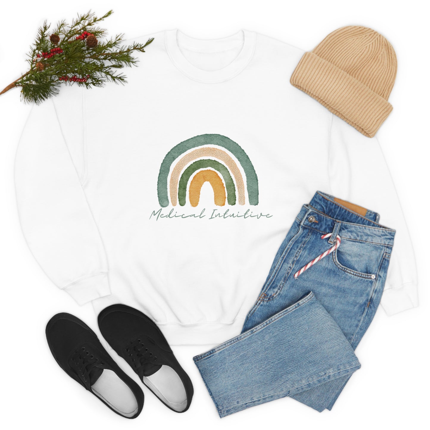 Medical Intuitive Unisex Heavy Blend™ Crewneck Sweatshirt