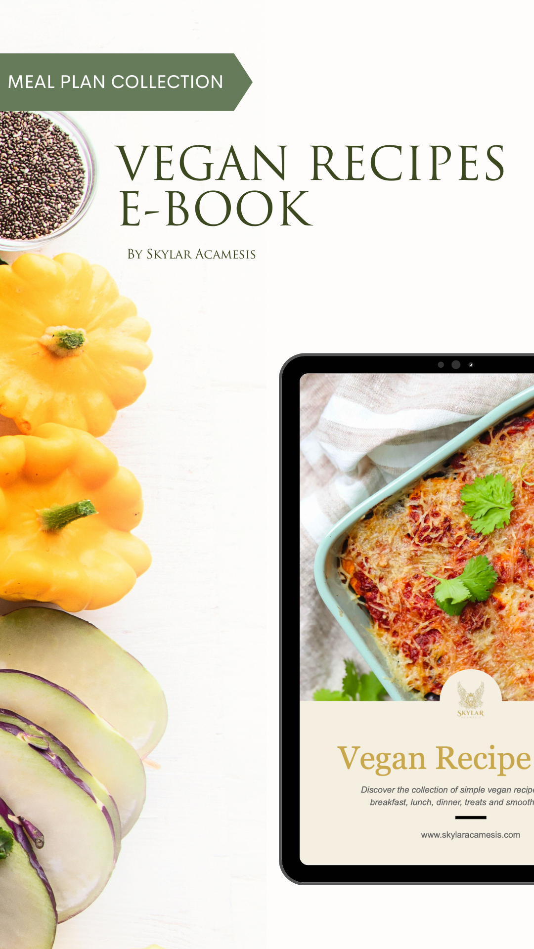 Vegan Recipe Book - Sky's Meal Plans Collection