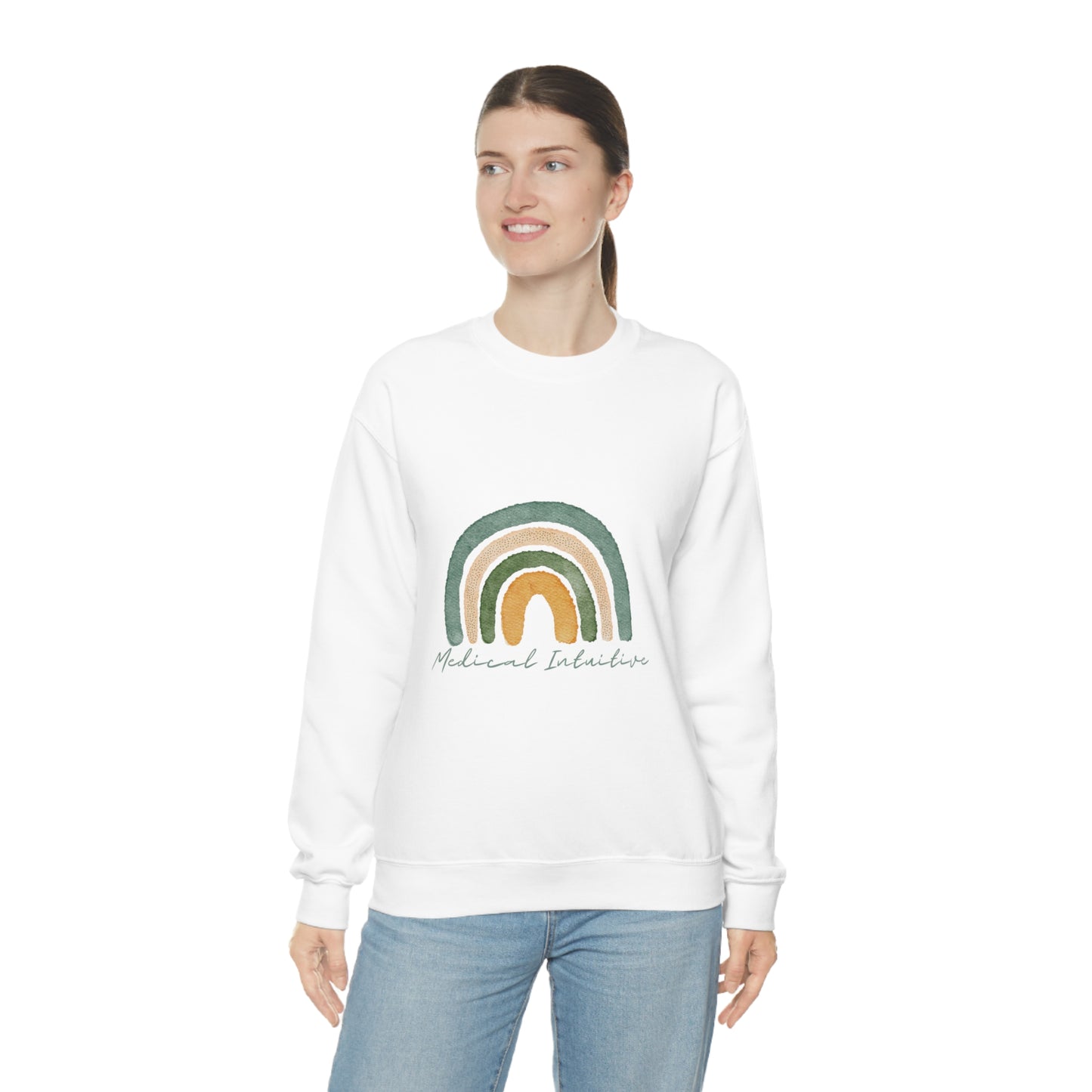 Medical Intuitive Unisex Heavy Blend™ Crewneck Sweatshirt