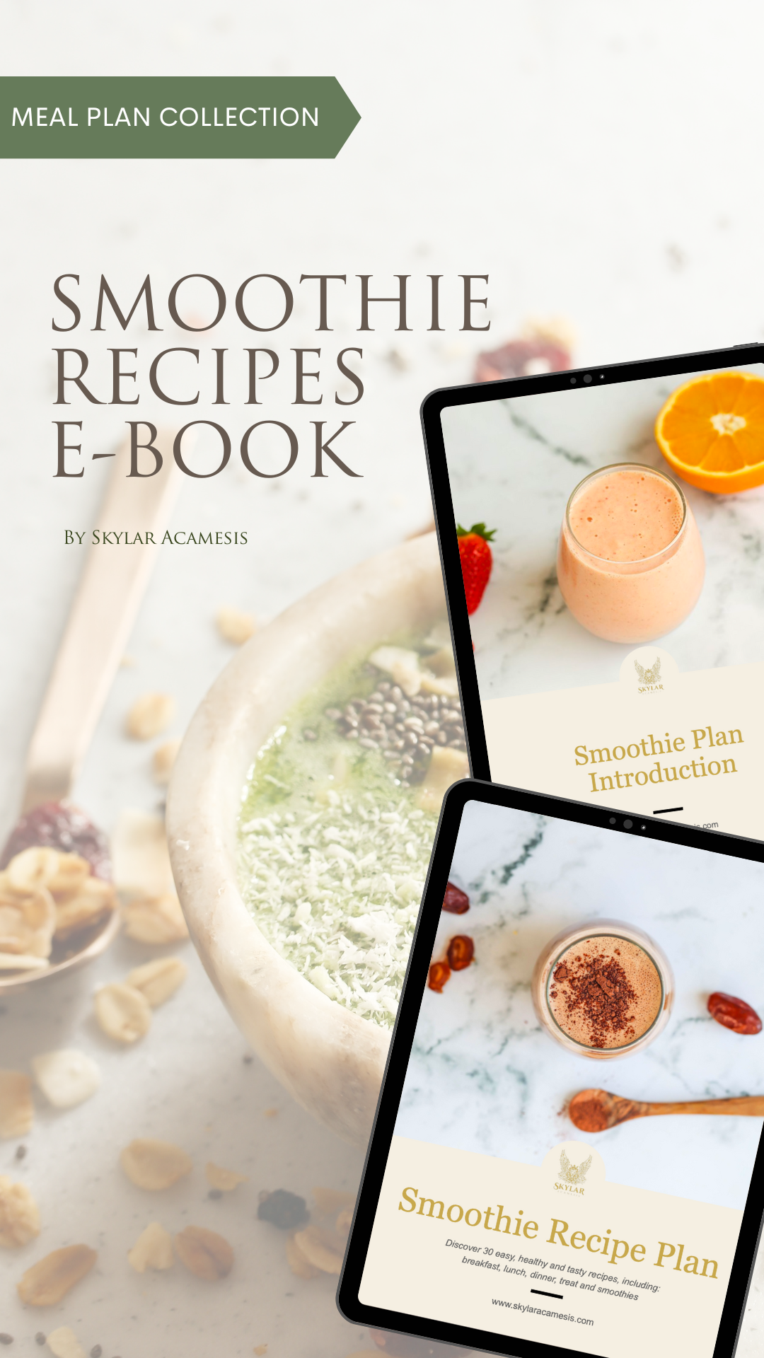 Smoothie Recipe Book - Sky's Meal Plans Collection