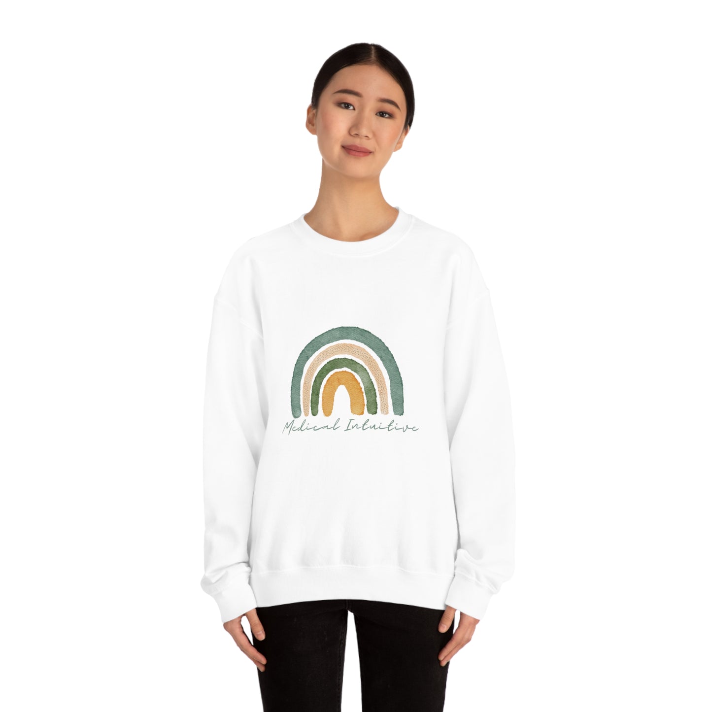 Medical Intuitive Unisex Heavy Blend™ Crewneck Sweatshirt