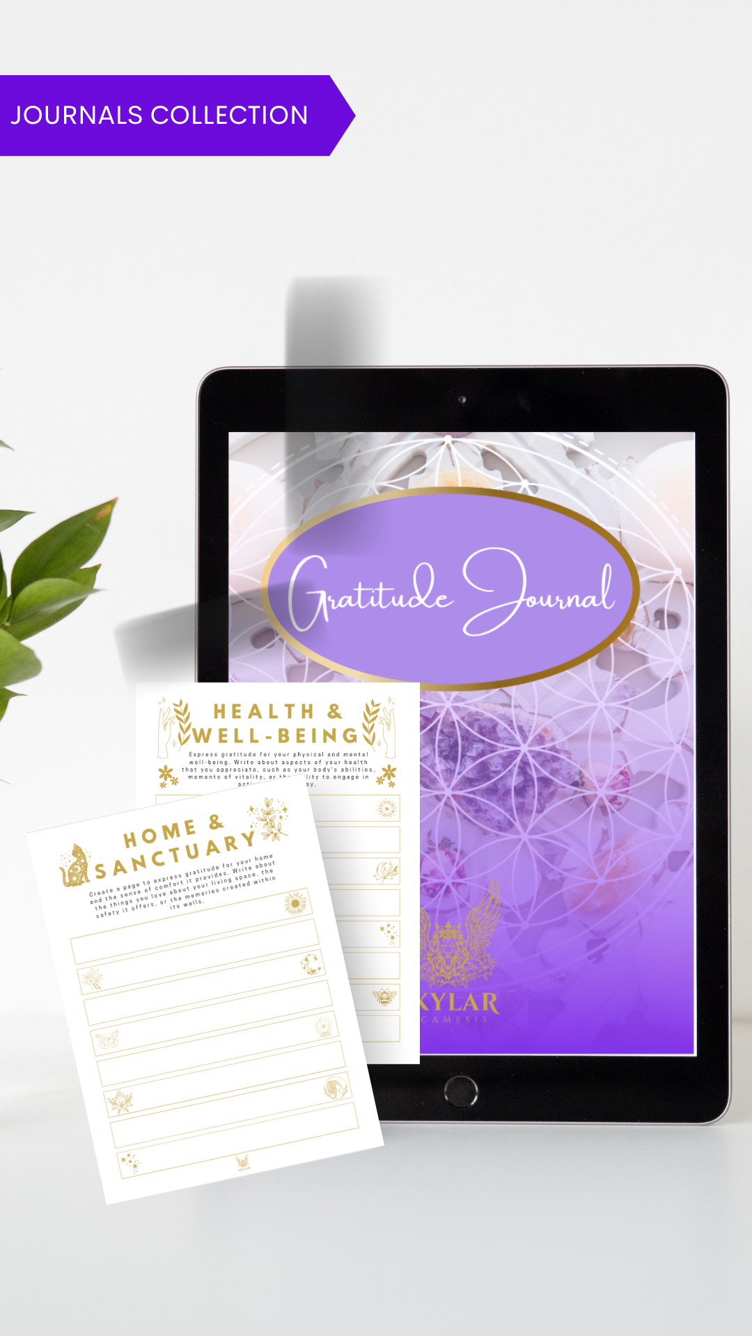 Daily Gratitude Journal with Prompts